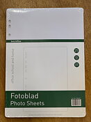 Kartongblad 235x330 25-p Vita 200g