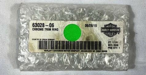 Trim Ring Gas Cap Chr CVO - 3