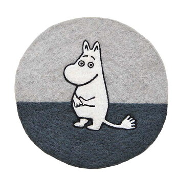 Mumin filtat grytunderlägg - Mumintrollet, grå