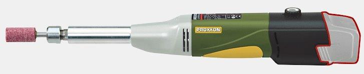 Proxxon Cordless long neck die grinder LGS/A, in cardboard box, w/o accessories