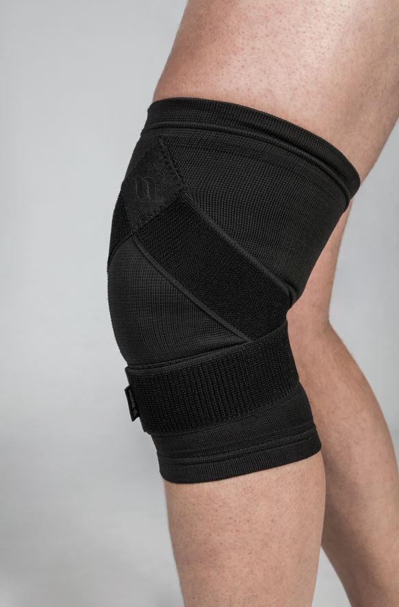 Back on Track STRAPZ Knee Brace - Black - anatomical