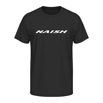 Naish t-shirt big logo svart
