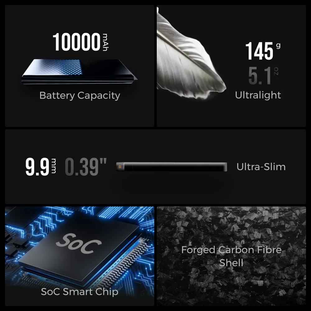 Flextail Powebank Zero Power 10000 C - 8