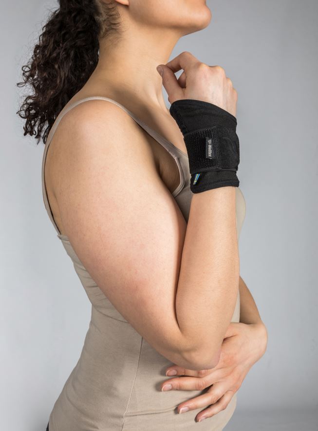 Back on Track STRAPZ Wrist Support - Black - comfortable