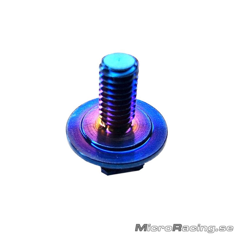 RC-PROJECT - Clutch Retainer Allen Screw in Titanium Grade 5 6Al4V "Limited Edition" - 3