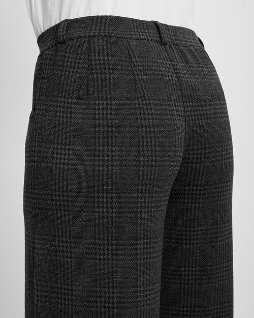 Mirakelbyxa Donna loose hundtandsmönstrad mörkgrå - 3