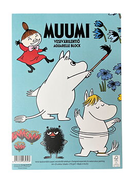 Moomin Watercolor pad A4