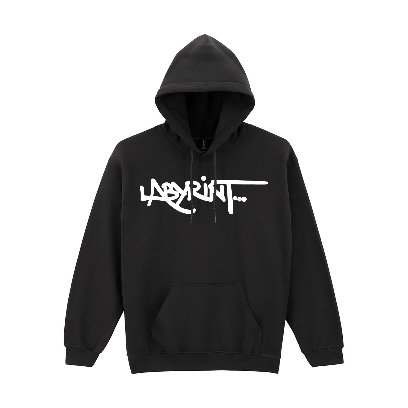 LABYRINT... - HOODIE, LOGO (BLACK)