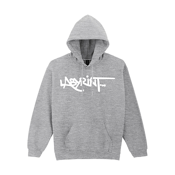 LABYRINT... - HOODIE, LOGO (SPORTS GREY)