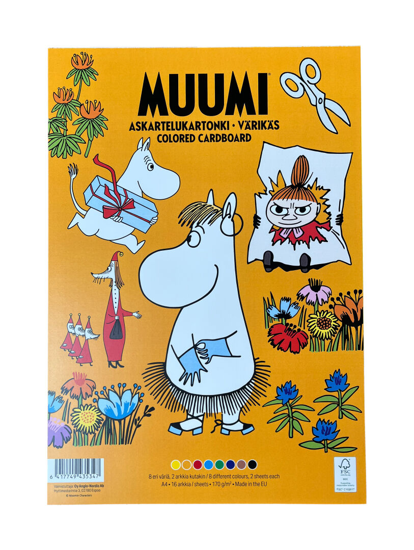 Moomins Craft Paper A4