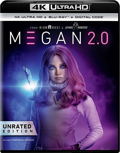 M3GAN 2.0 - Unrated Edition (BLU-RAY 4K ULTRA HD + BLU-RAY)