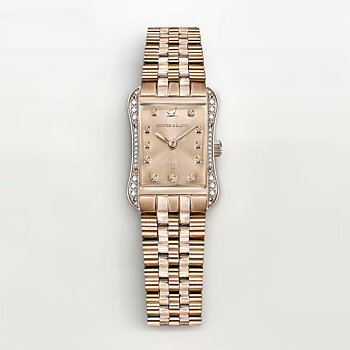 H&B Cronvas Pavé, Rose Gold Sunray