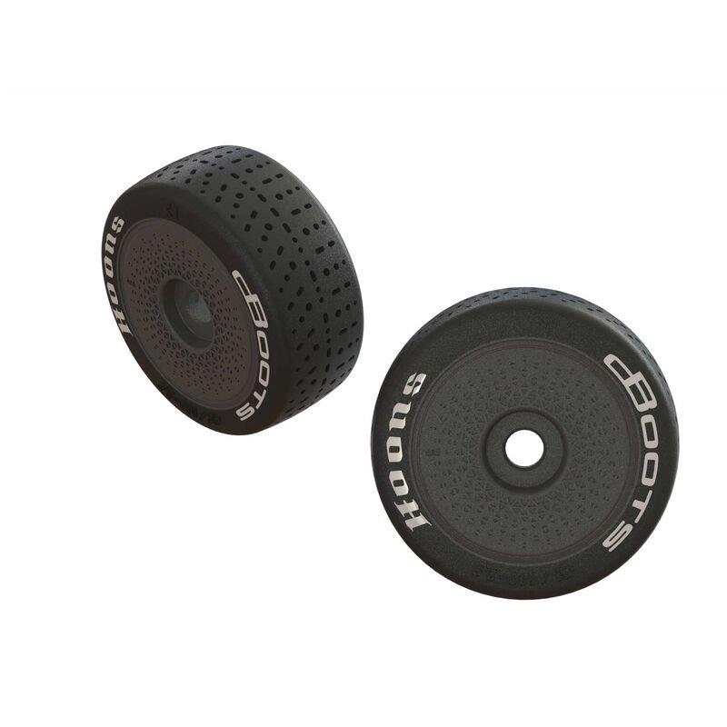 ARRMAdBoots Hoons 42/100 2.9 Pre-Mounted Belted Tires, White, 17mm Hex, Speed(2)