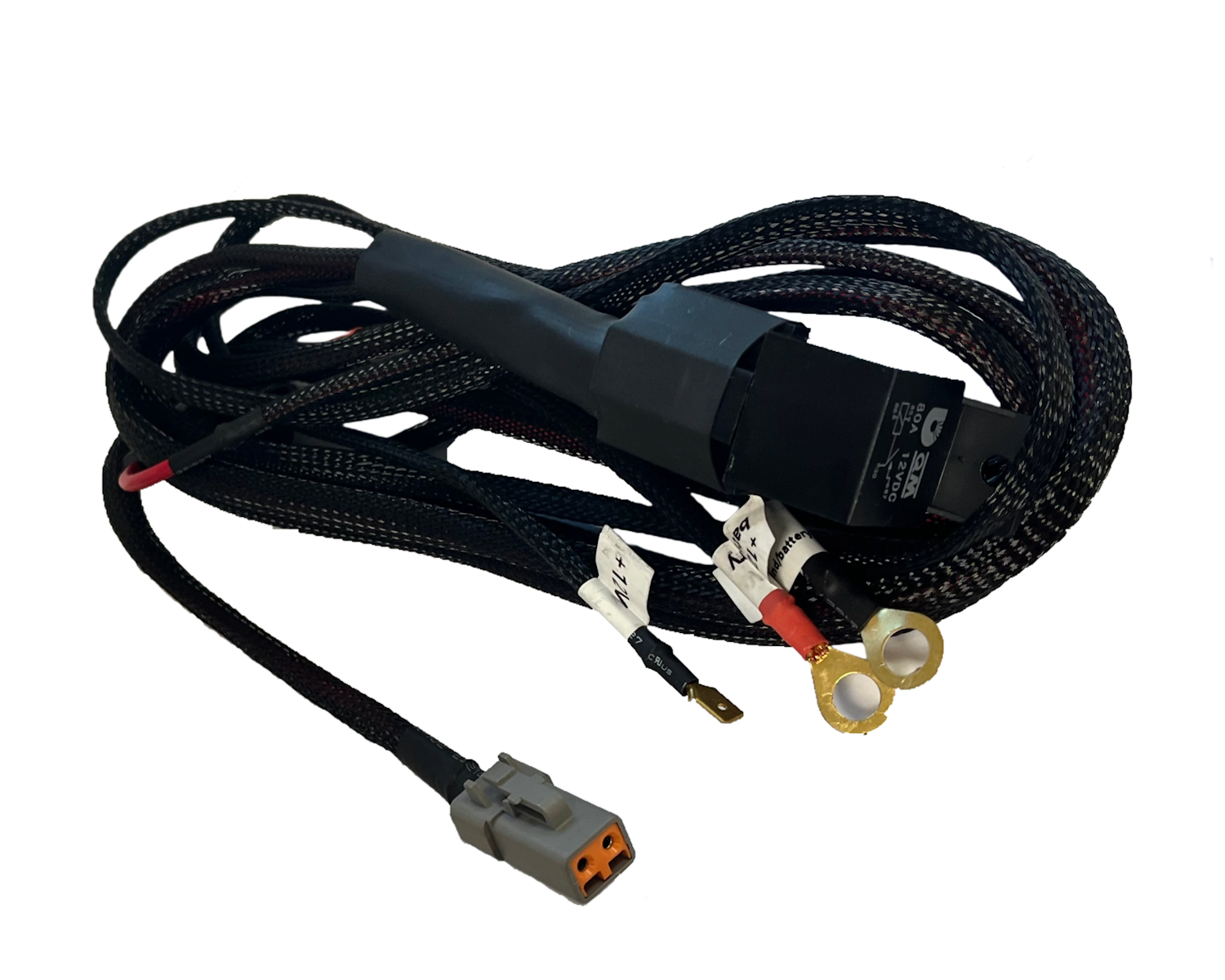 Reläkabelsats Pro Heavy Duty 12V - 1 x DTP-kontakt