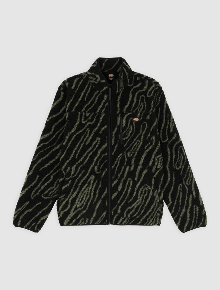 Dickies Mount Hope Fleecetröja Printed Black - 7