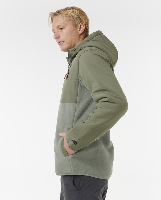 Rip Curl Anti Series Search Fleecejacka Cactus Green - 6
