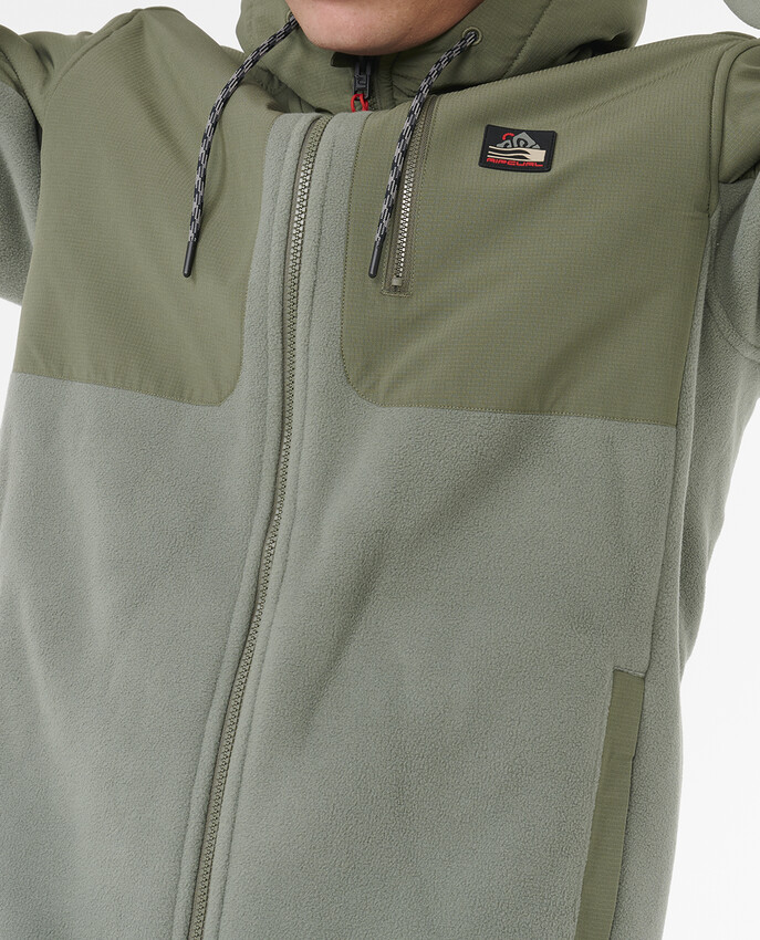 Rip Curl Anti Series Search Fleecejacka Cactus Green - 5