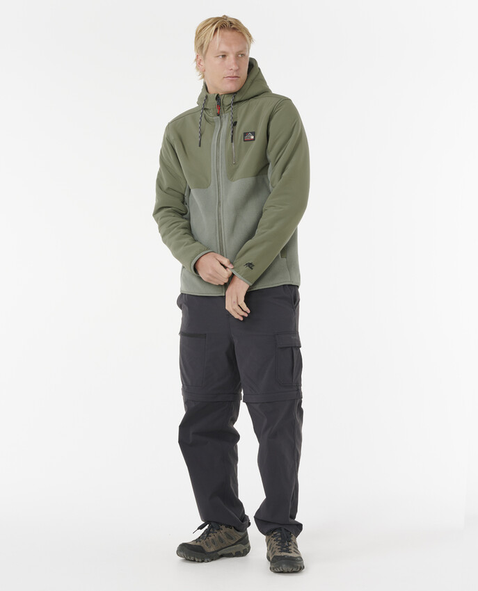 Rip Curl Anti Series Search Fleecejacka Cactus Green - 4