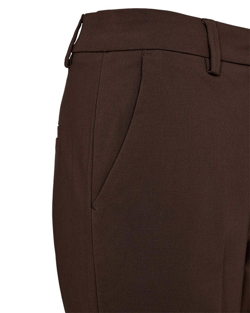 Isadora  pants bootcut - Coffee Bean - 3