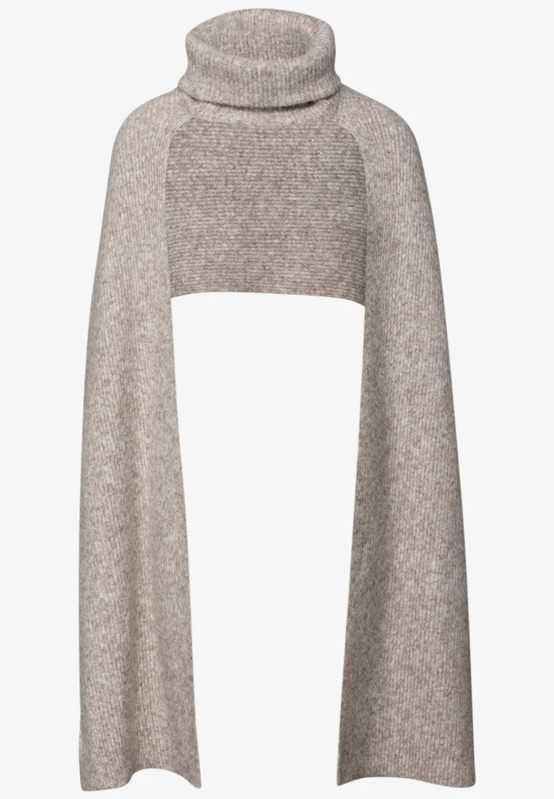 OP Turtleneck Long Scarf - Soft Sand - Street One - 4