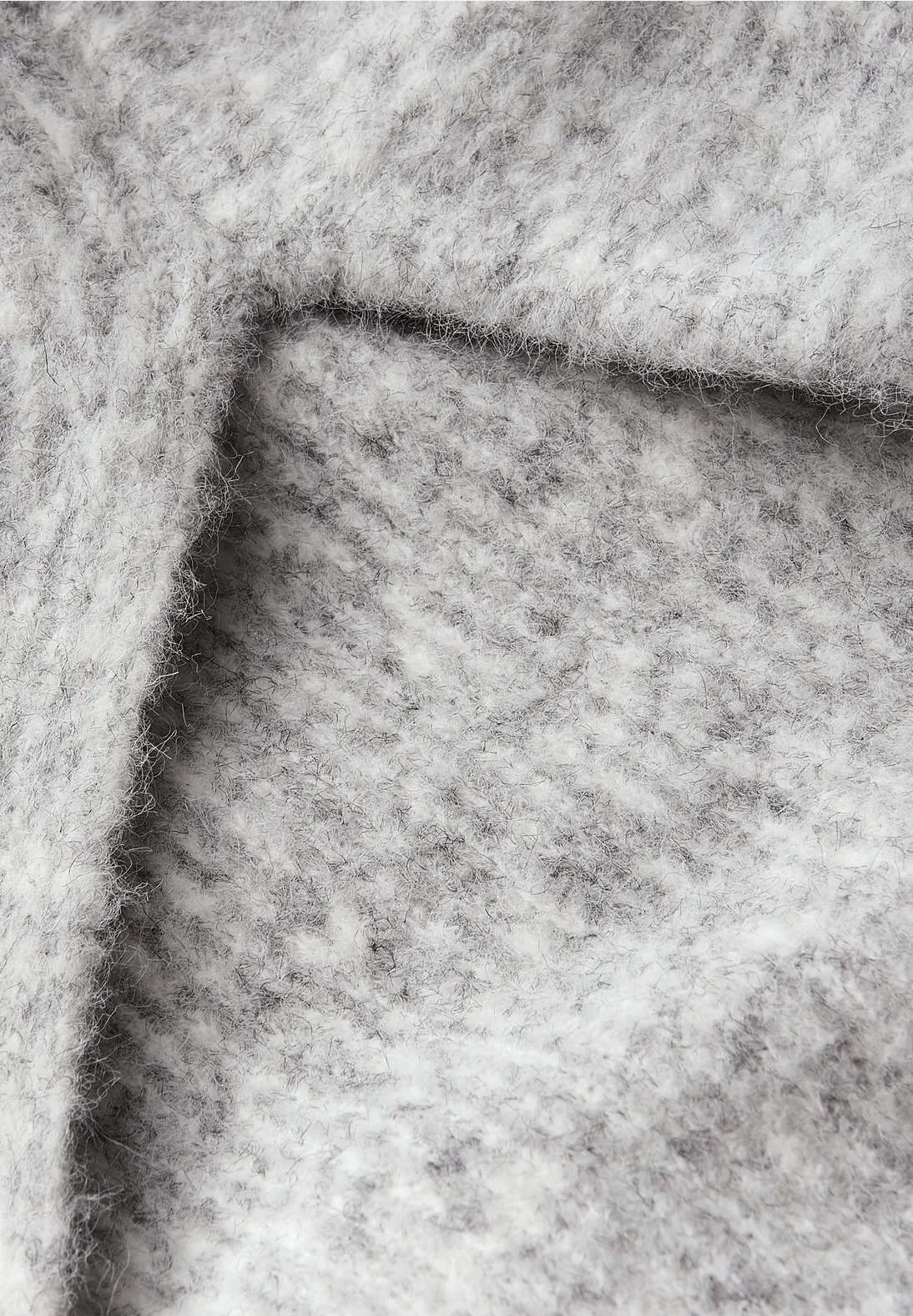 OP Turtleneck Long Scarf - Smooth Grey - Street One - 4