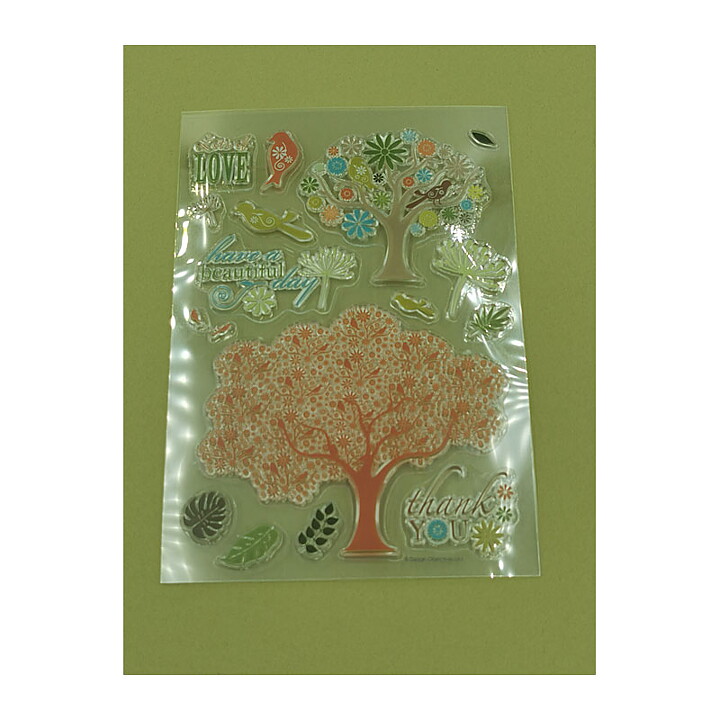 Clear Stamps Second Hand - Papermania Birdsong