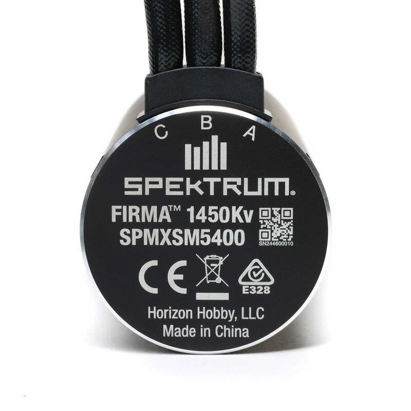 Spektrum Firma 4685-1450Kv Brushless Motor: 8mm - 3