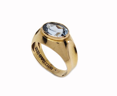Guldring 18k