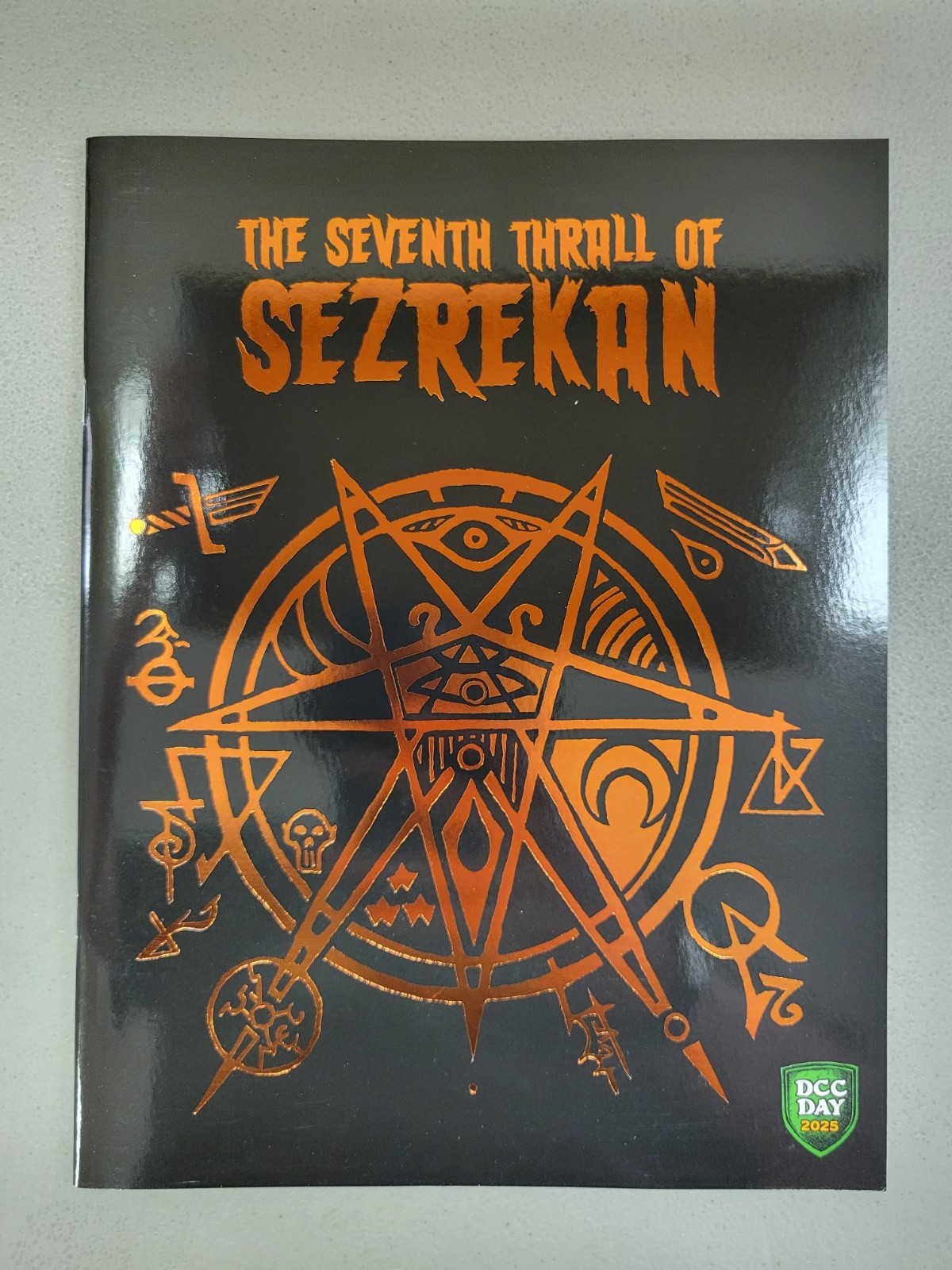 The Seventh Thrall of Sezrekan Foil – DCC #108 Dungeon Crawl Classics + PDF