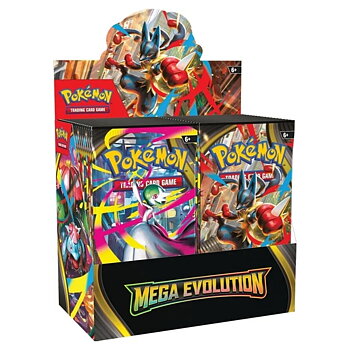 Pokemon Mega Evolution Booster Box Display