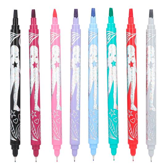 TOPModel Kalligrafi- & Finelinerpennor,8-pack - 5