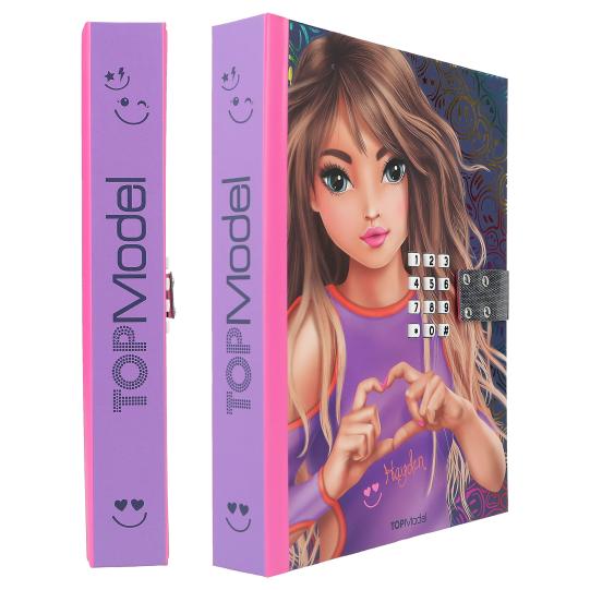 TOPModel Dagbok med Kod & MusikNIGHT LIGHT - 4