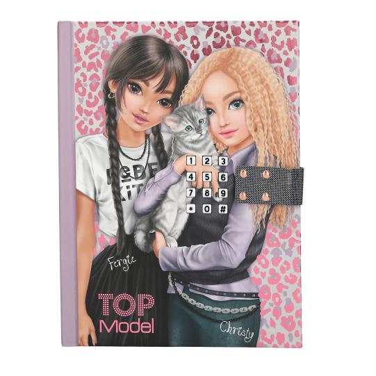 TOPModel Dagbok med Kod & Musik REBEL KITTY - 2