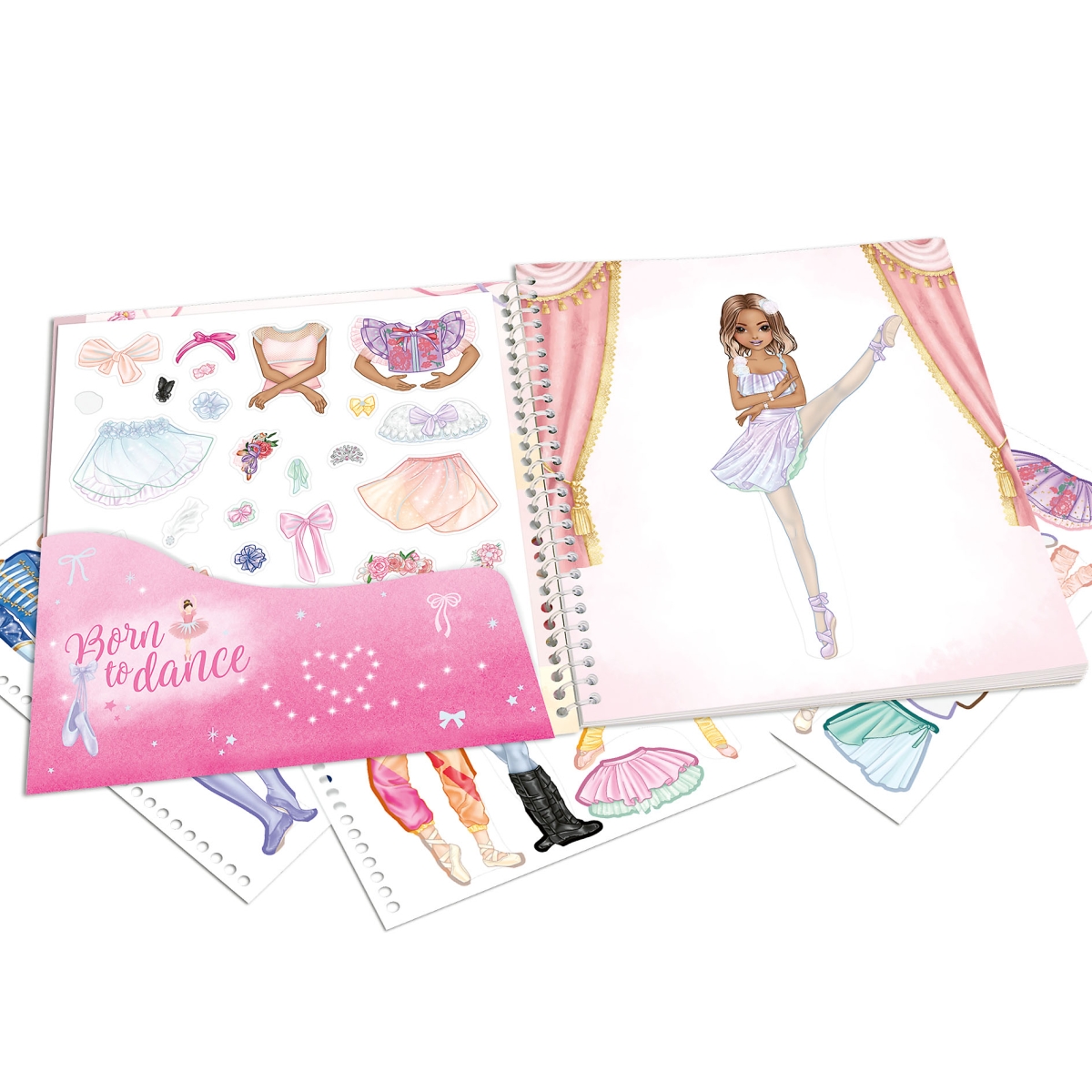 TOPModel Dress Me Up Stickersbok BALETT - 4