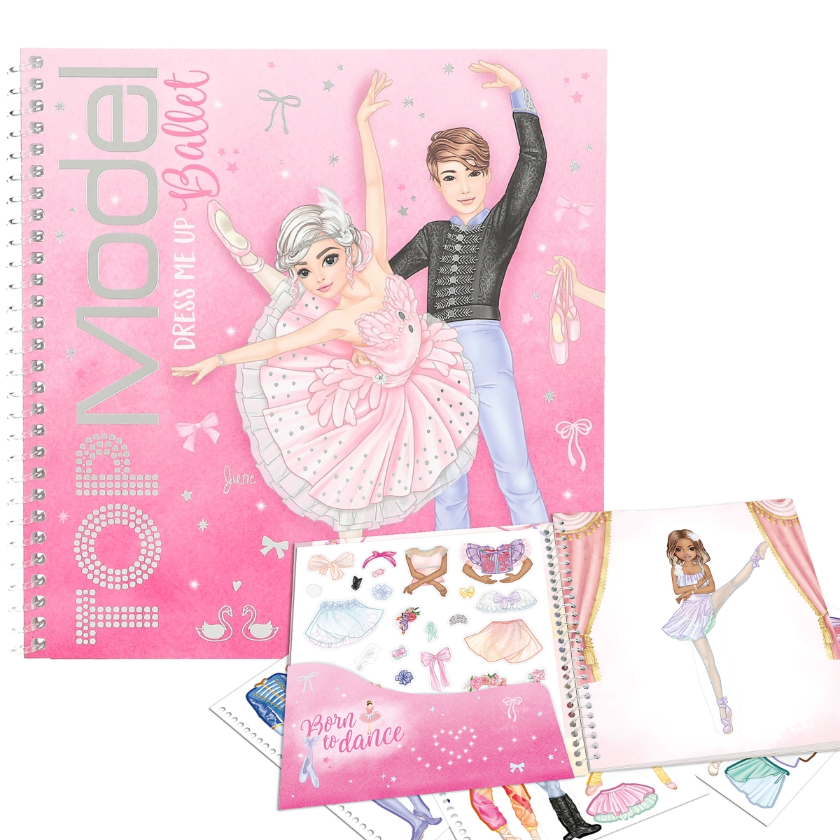 TOPModel Dress Me Up Stickersbok BALETT - 2