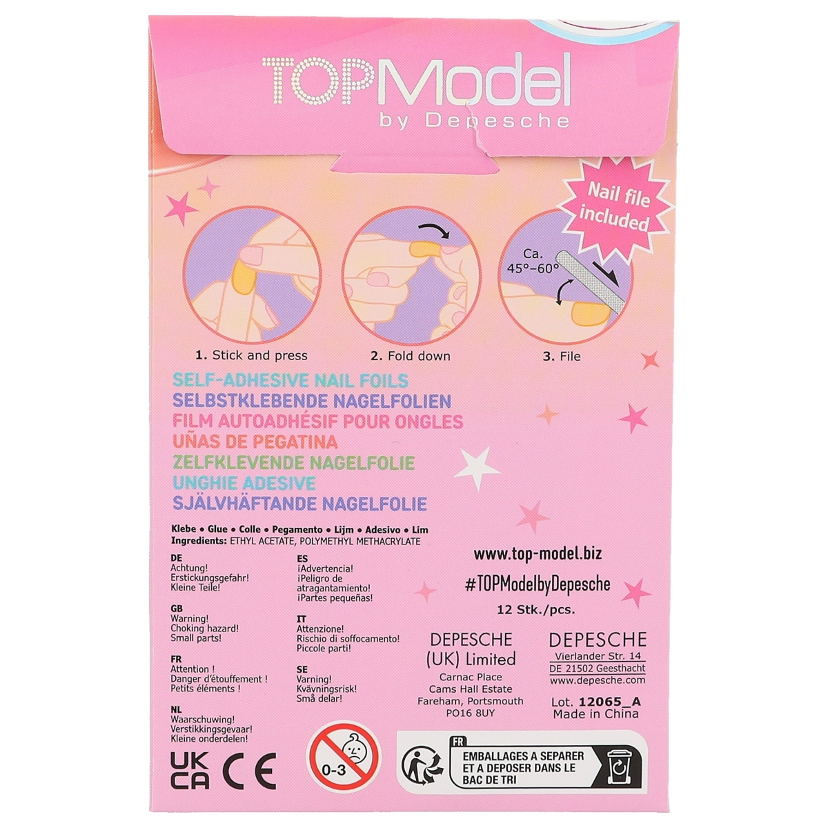 TOPModel Nagelfolie Set BEAUTY andME - 4