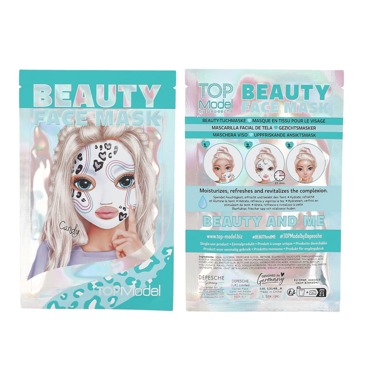 TOPModel Ansiktsmask BEAUTY andME - 4
