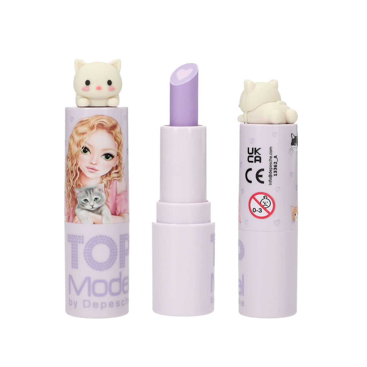TOPModel Läppstiftssuddgummi med figur - 3
