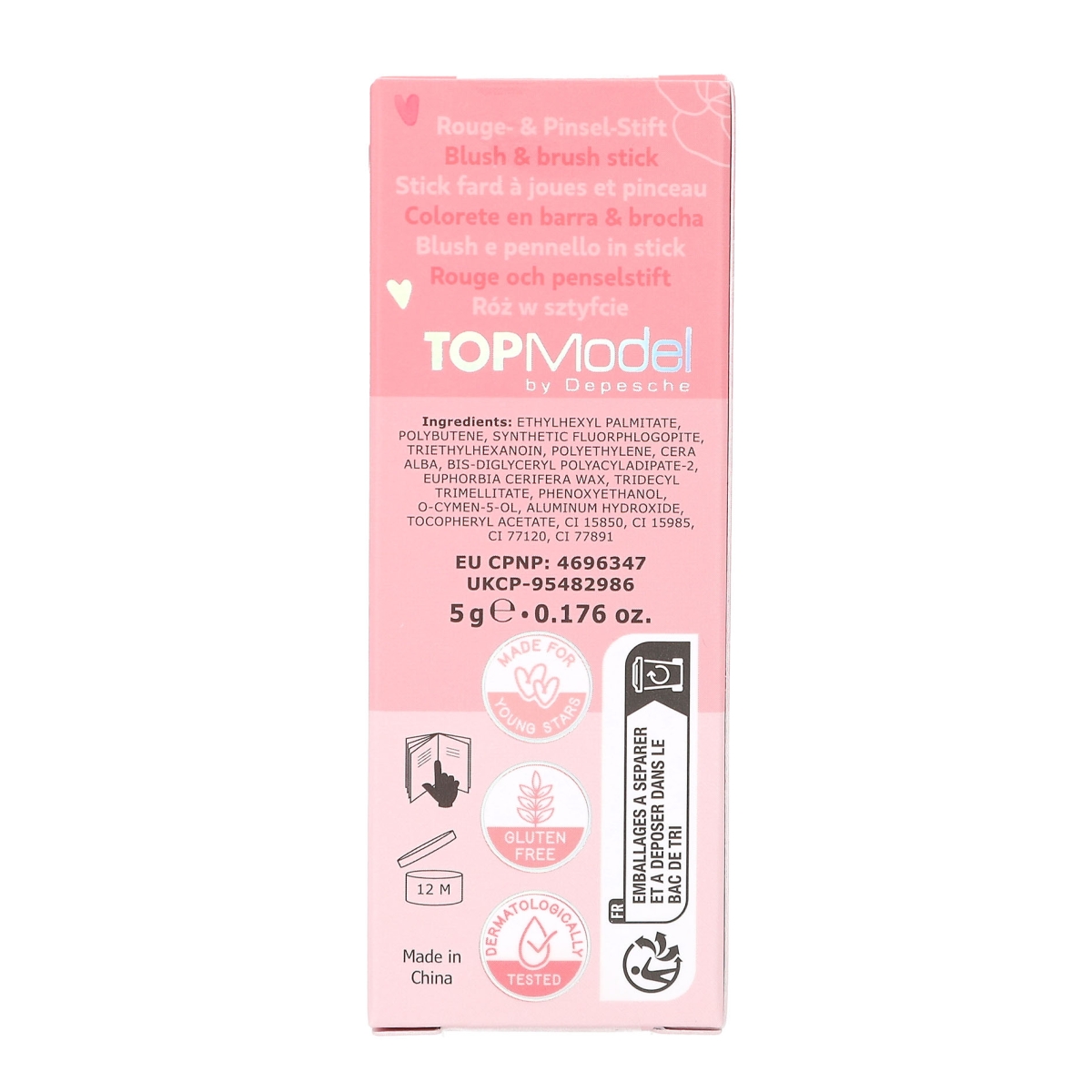 TOPModel Rouge & Borste BEAUTY and ME - 4