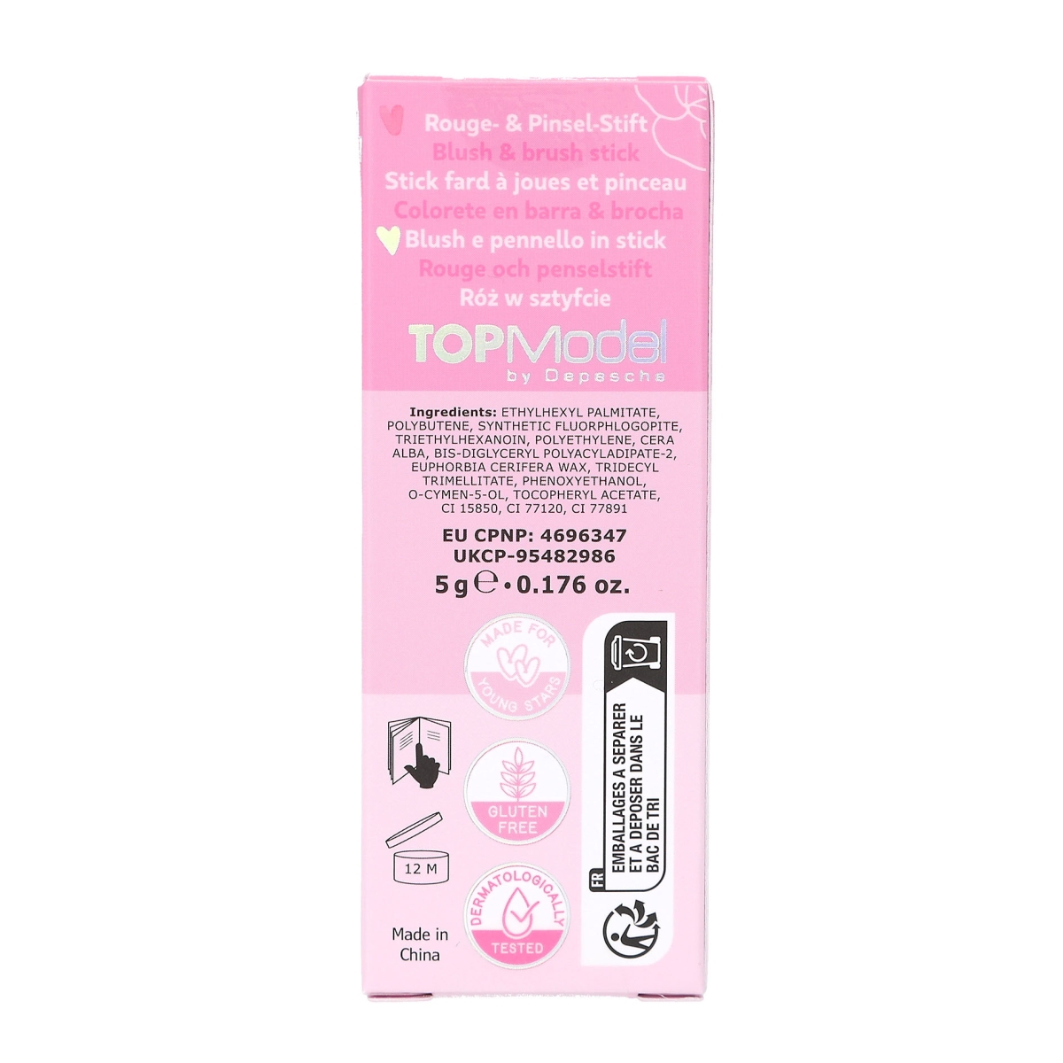 TOPModel Rouge & Borste BEAUTY and ME - 5