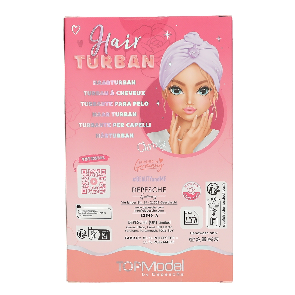TOPModel Hårturban BEAUTY and ME - 4