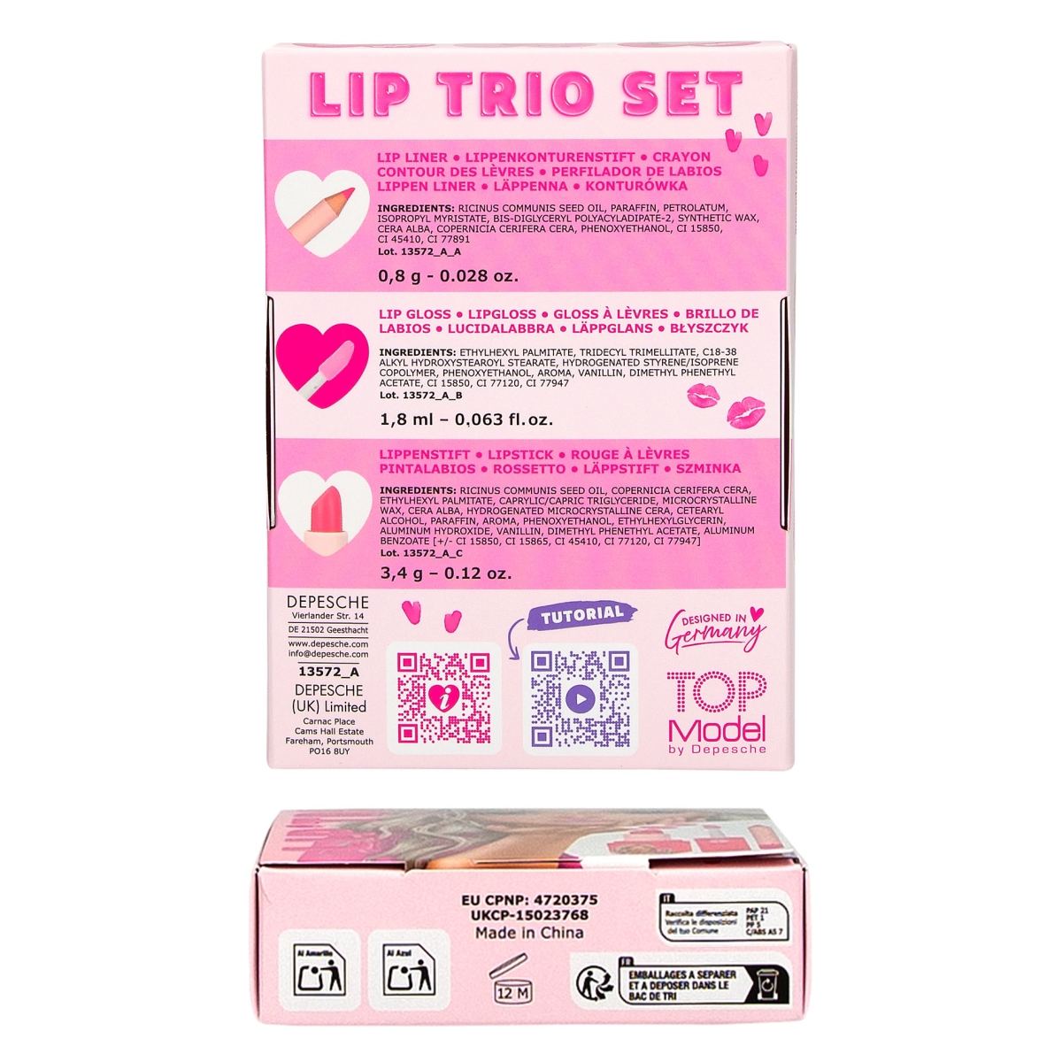 TOPModel Läpptrio BEAUTY and ME - 6