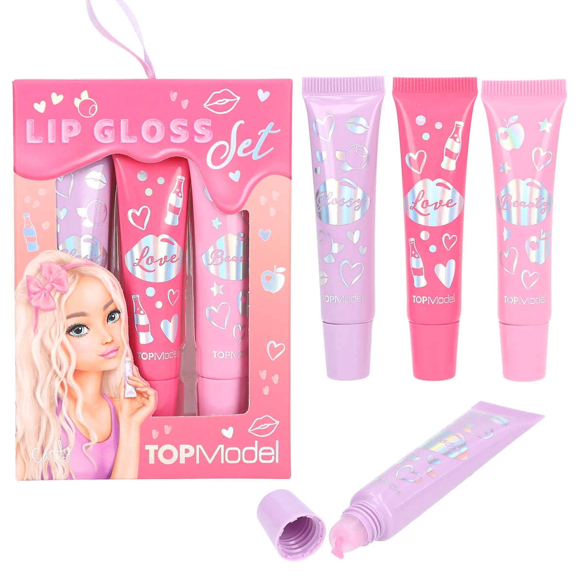 TOPModel Läppglans, 3-pack BEAUTY andME