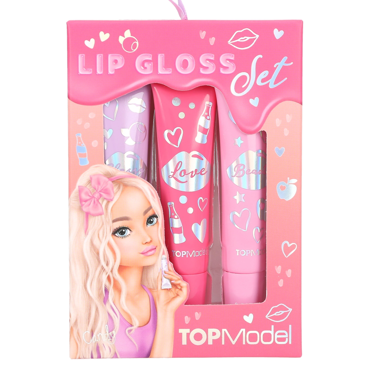 TOPModel Läppglans, 3-pack BEAUTY andME - 2