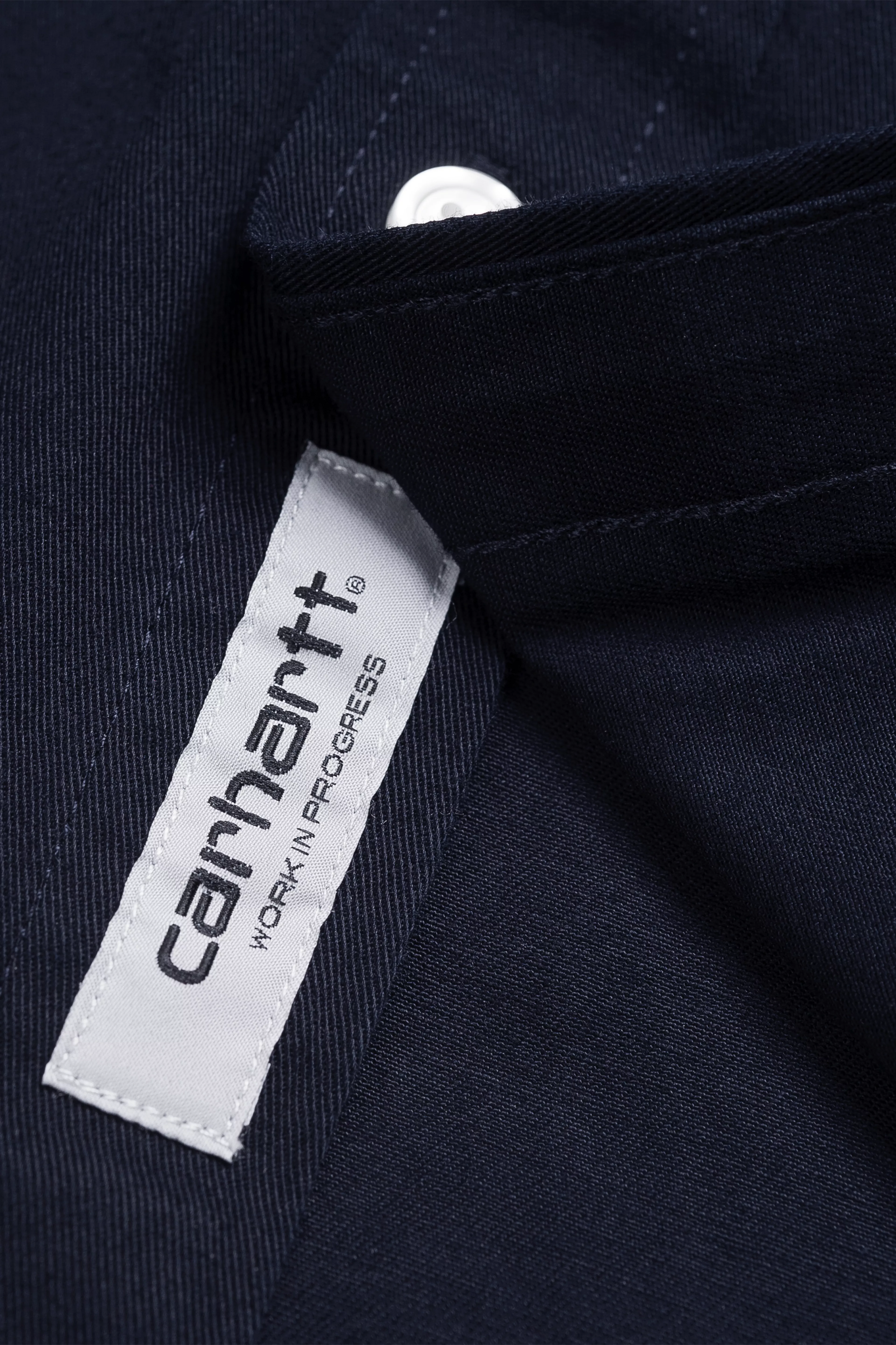 Carhartt WIP Madison Long Sleeve Shirt Navy/ Wax - 7