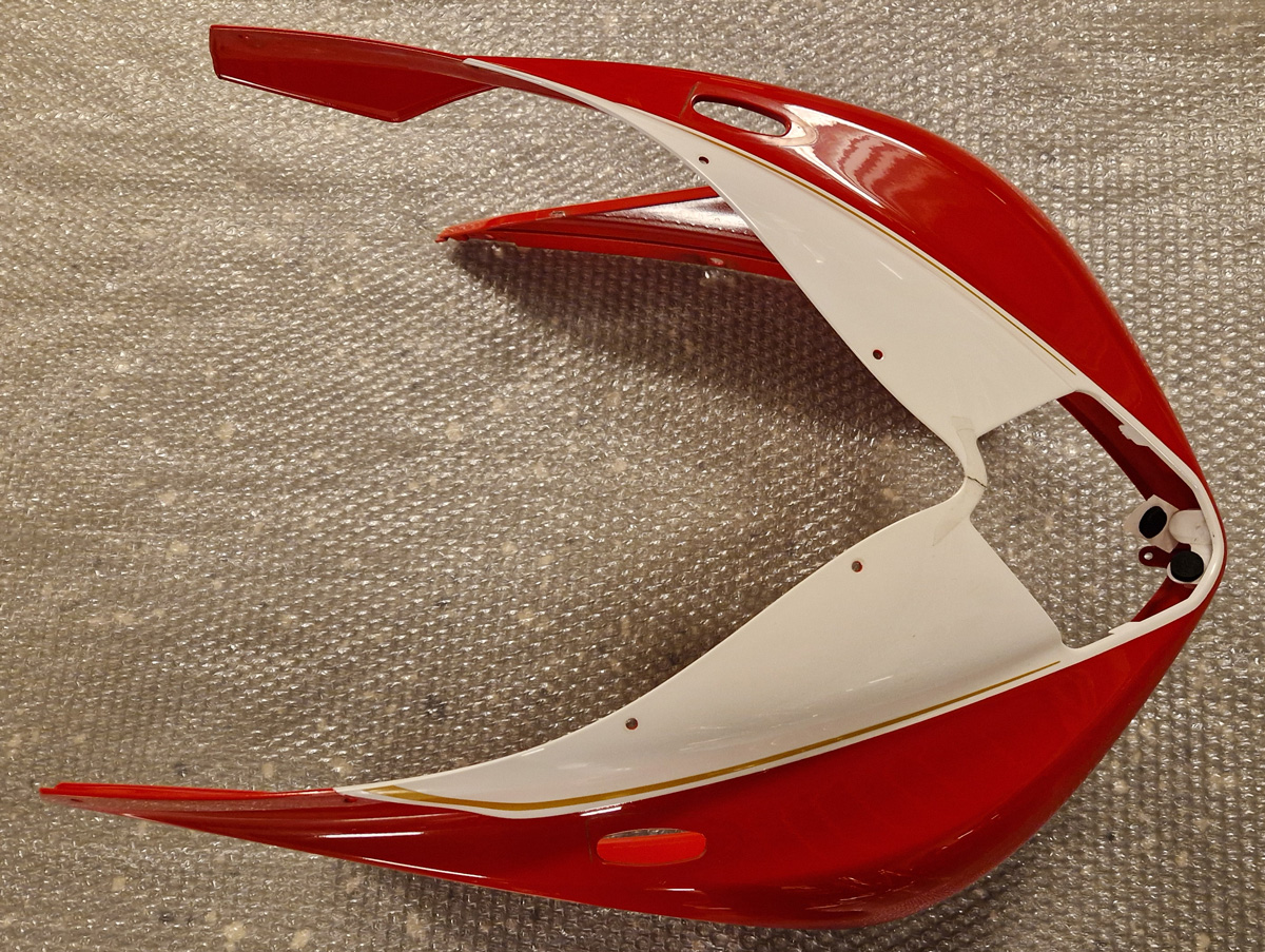 Toppkåpa röd F4 1000 RR Corsa Corta