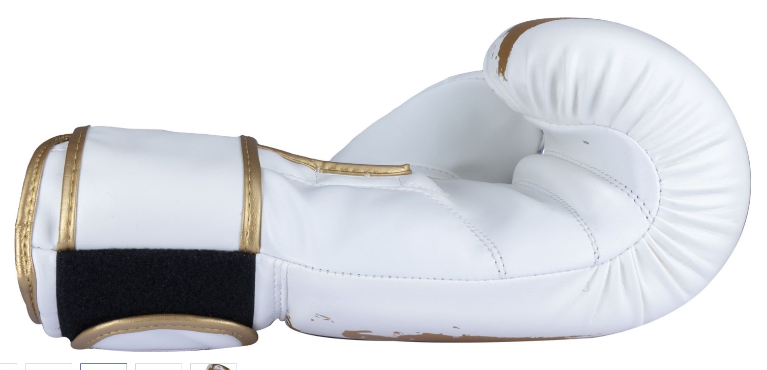 Topten Boxhandske Golden Star Vit/Guld 10-16 oz - 3