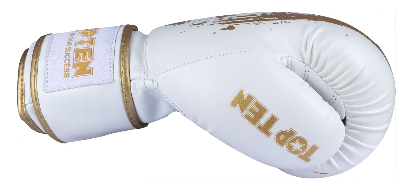 Topten Boxhandske Golden Star Vit/Guld 10-16 oz - 4