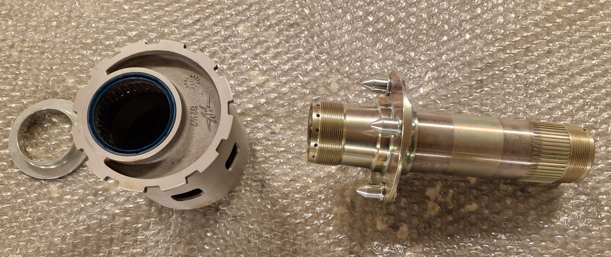 Bakhub inkl axel F4 1000