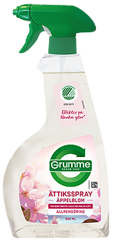 Grumme Ättikaspray Äppelblom Effektiv rengöring med fräsch doft och miljömärkning